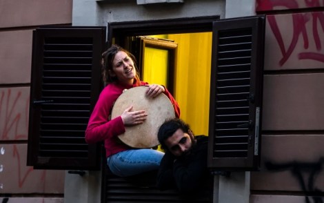 Covid-19 Coronavirus emergency lockdown in Italy