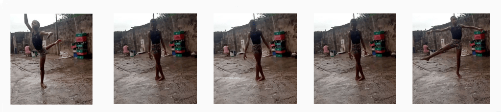 Anthony Mmmesoma, il dodicenne scalzo che balla sotto la&nbsp;pioggia